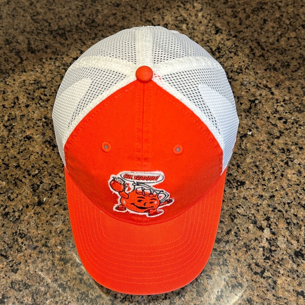Vtg Kool-Aid OH YEAH Limited Edition Reebok Hat Red Embroidered Adjustable New - Picture 5 of 9